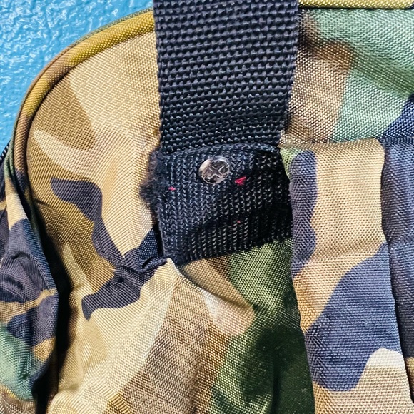 Vintage LaKorus Hunting Water Proof Backpack Green military multiple packets - Picture 6 of 13